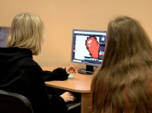 Uczniowie z Chodzieży tworzą grę komputerową  - grafika