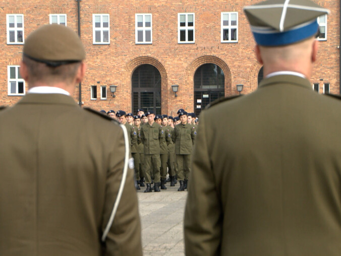 Ślubowanie klas mundurowych - grafika
