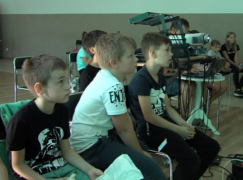 Warsztaty filmowe dla dzieci w Kruszewie  - grafika