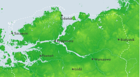 Piłę zaleje woda z Bałtyku? Grozi nam globalne ocieplenie  - grafika