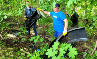 Posprzątali okolice Zakopiańskiej nad Gwdą 