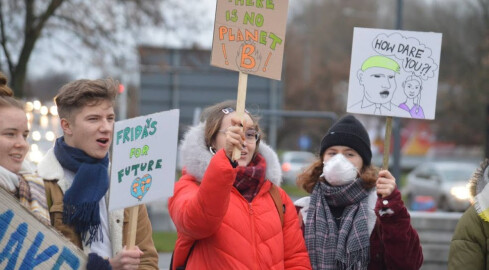 Młodzieżowy Strajk Klimatyczny po raz drugi w Pile - grafika