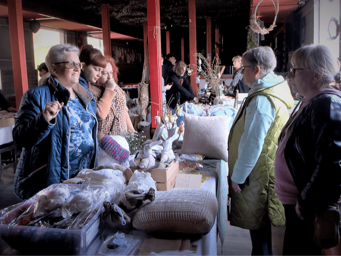 Wiosenno-wielkanocna giełda rękodzieła w Pile - VIDEO  - grafika