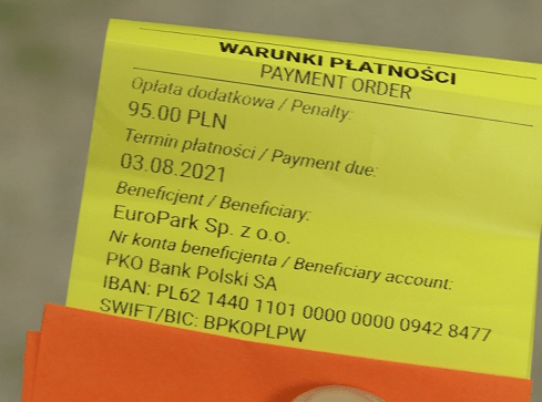 Kosztowne parkowanie przy centrum handlowym - grafika