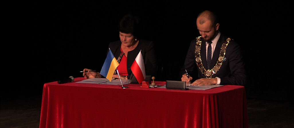 Wałcz podpisał umowę partnerską z ukraińskim miastem Korzec