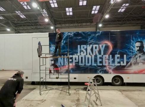 “Iskra Niepodległej” w Wałczu  - grafika