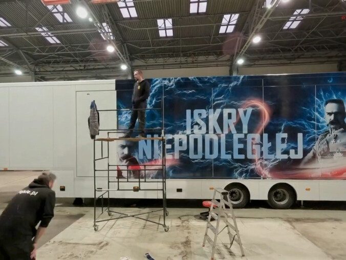 “Iskra Niepodległej” w Wałczu  - grafika