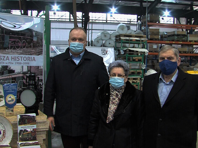 "Nasza historia. ZNTK w Pile 1908-2008"   - grafika