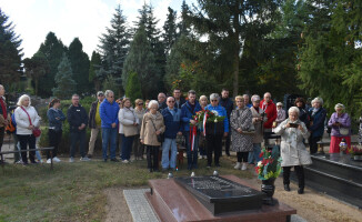 Gorzowianie odwiedzili grób prezydenta Gorzowa i Piły