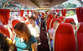 Retro Bus na ulicach Piły - ZDJĘCIA 