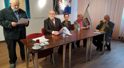 Spotkanie Koła Towarzystwa Pamięci Powstania Wielkopolskiego  - grafika