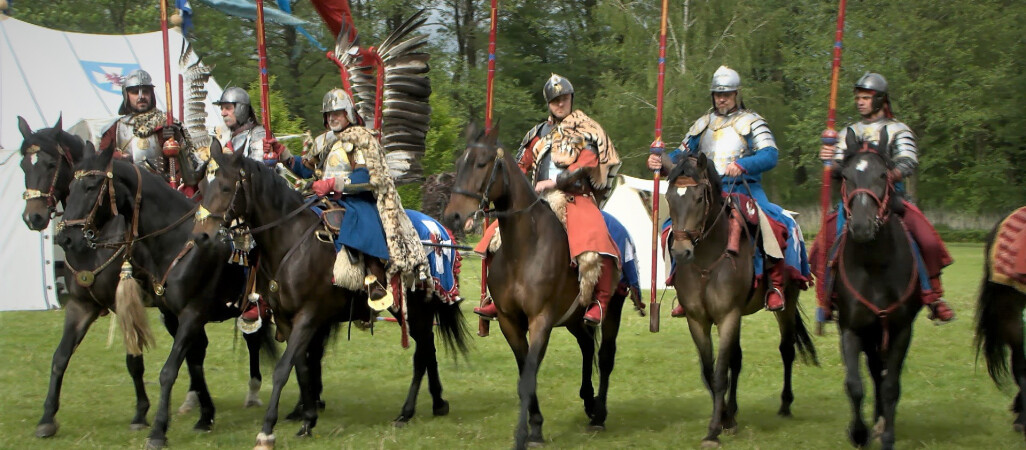Husaria w Złotowie - VIDEO 