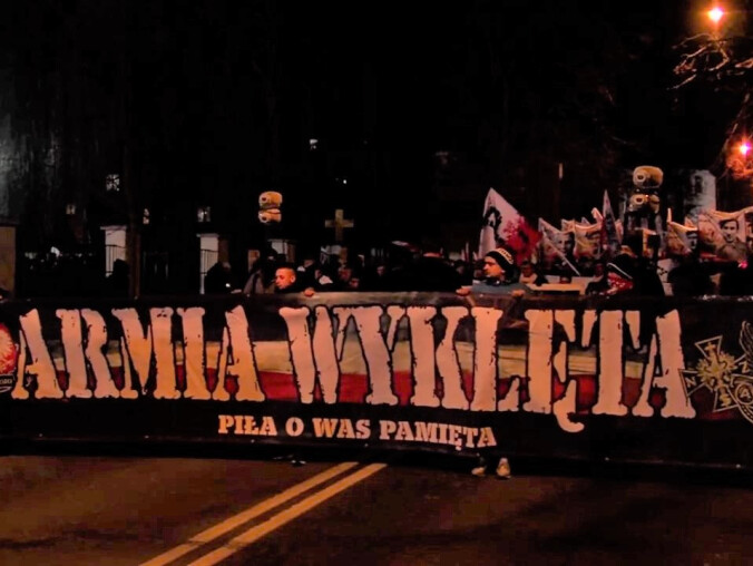 1 marca to dzień pamięci żołnierzy wyklętych  - grafika