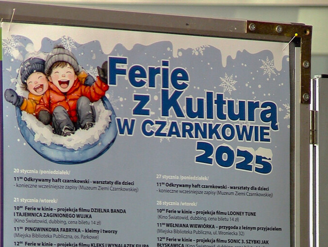 Ferie w regionie: kultura, sport i edukacja - grafika