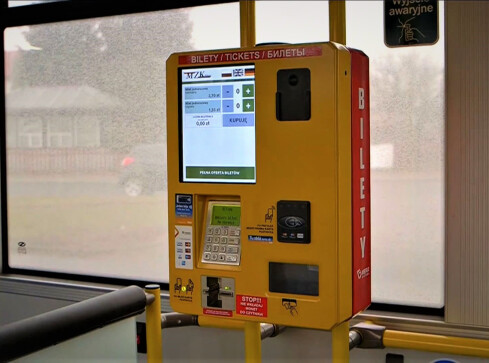 Częstsze dezynfekcje autobusów w Pile - grafika