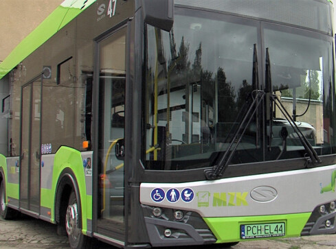 Elektryczny autobus w Chodzieży  - grafika
