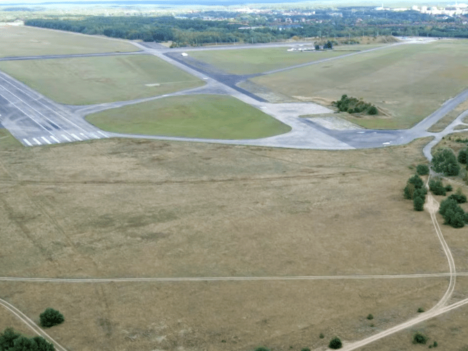 Zmiany na lotnisku w Pile  - grafika