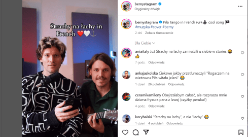 Piła Tango akustycznie i po francusku - VIDEO  - grafika