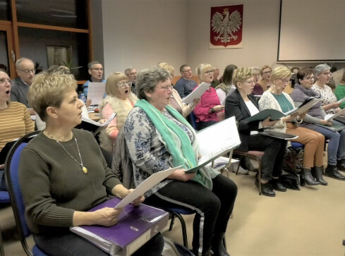 100-lecie Chóru Tęcza  - grafika