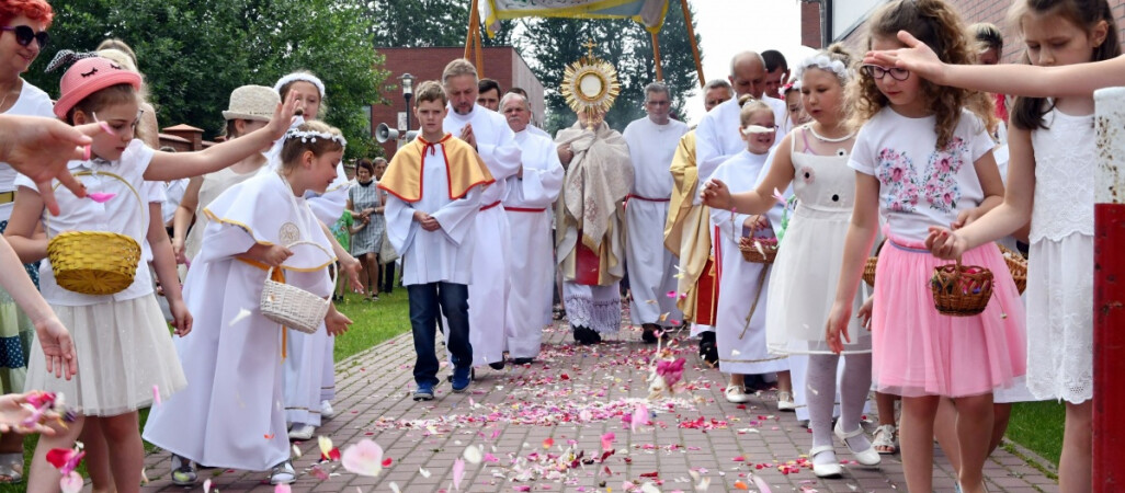 Wskazania biskupa dotyczące procesji Bożego Ciała