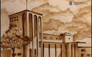 Obrazy namalowane... kawą. Można je obejrzeć w Pile