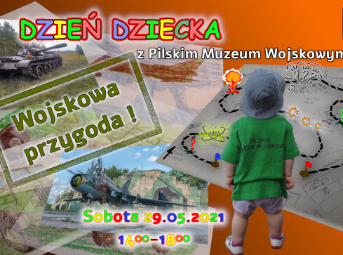 Misja bojowa w terenie - Dzień Dziecka z Pilskim Muzeum Wojskowym - grafika