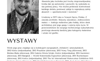 Sześcioro akwarelistów na jednej wystawie