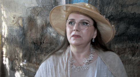 Niesymetryczna wystawa Ireny Marii Palki   - grafika