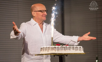 Wojciech Pszoniak w RCK w Pile obchodził 50-lecie pracy artystycznej