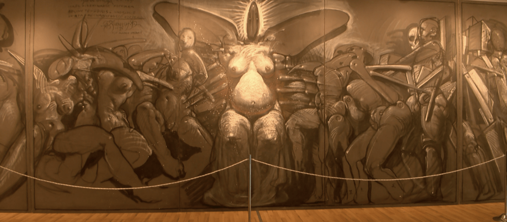 Pożegnanie Franciszka Starowieyskiego w pilskim BWA 