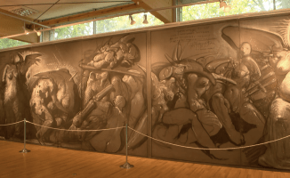 Pożegnanie Franciszka Starowieyskiego w pilskim BWA 