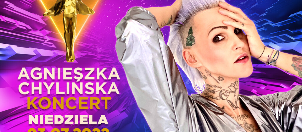 Agnieszka Chylińska na Festiwalu Zdobywcy Fryderyków