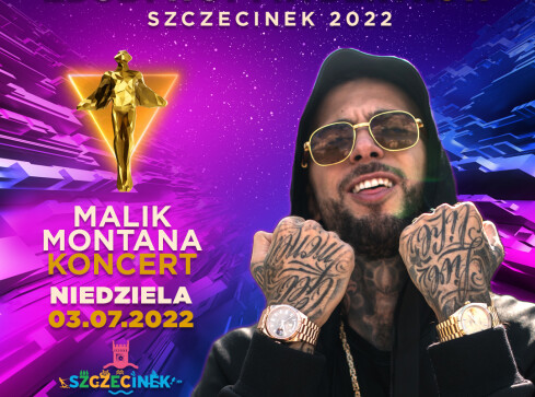Malik Montana zaśpiewa w Szczecinku - grafika