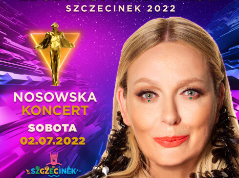 Katarzyna Nosowska zaśpiewa Szczecinku na Festiwalu Zdobywcy Fryderyk - grafika