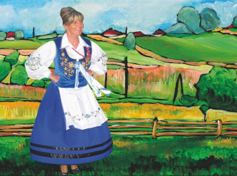 "Z kaszubskiej ziemi, z wielowiekowej tradycji" w pilskim BWA  - grafika