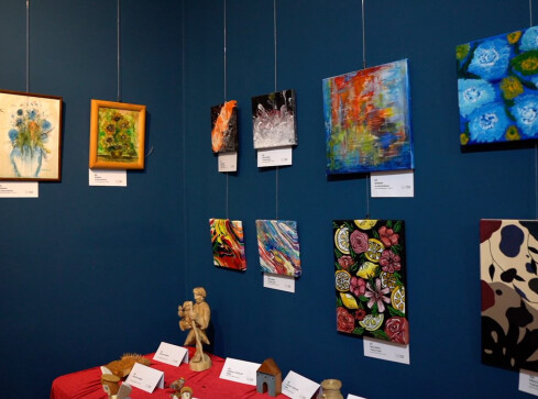 Artyści z Wałcza dla Ukrainy - grafika