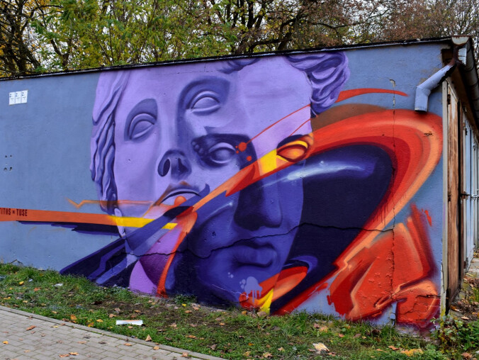 Nowe murale pojawią się tym razem przy ul. Drygasa  - grafika
