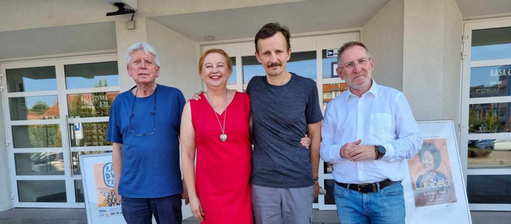 Artur Paczesny nagrodzony za rolę w „Tyle co nic” z wizytą w Pile
