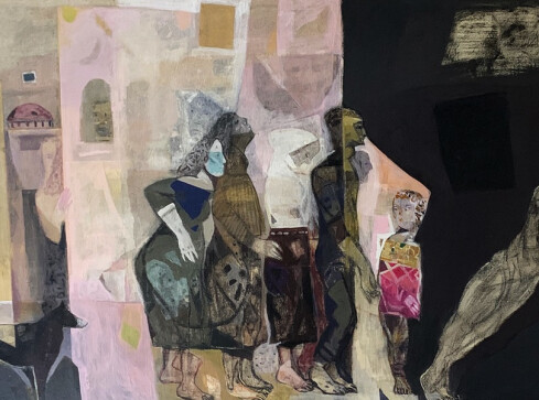 „Postacie, twarze i role… bez końca. Współczesne malarstwo syry - grafika