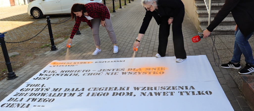 Poezja na chodnikach. Ruszyły 19 Nadnoteckie Dni Literatury 
