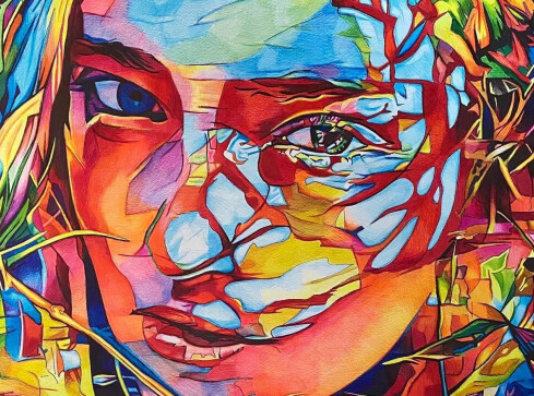 Wystawa niesłyszących artystów w Pile  - grafika