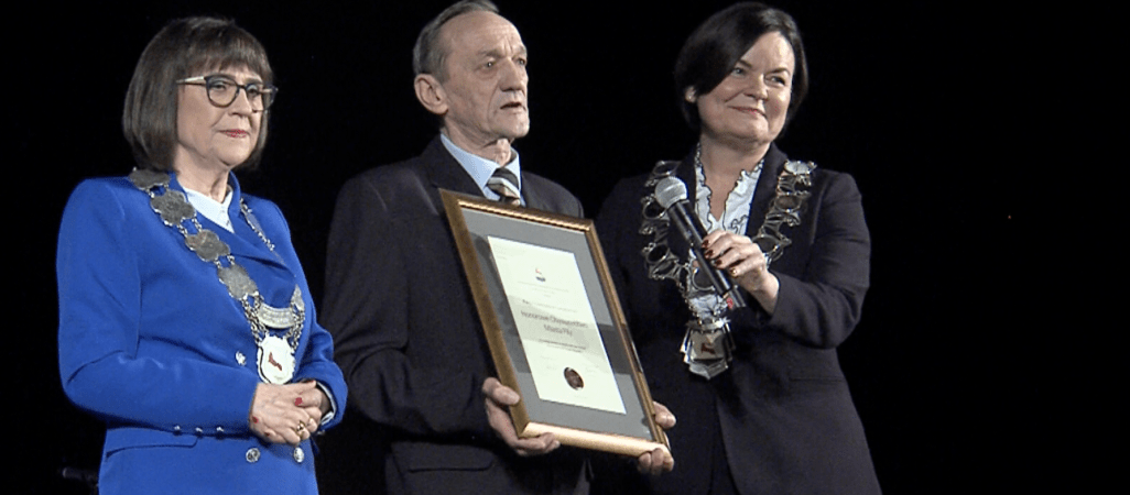 Opozycjonista Franciszek Langner honorowym obywatelem Piły 