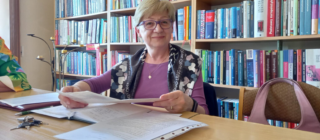 Zdzisława Bosak-Kawa z międzynarodowym odznaczeniem