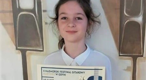 Sukces młodej gitarzystki z pilskiej Szkoły Muzycznej  - grafika