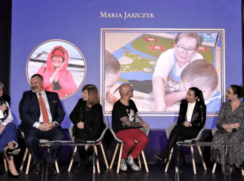 Maria Jaszczyk wyróżniona w konkursie im. Sendlerowej  - grafika