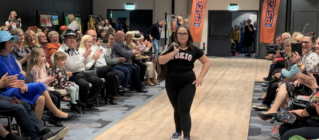 Niepełnosprawni na wybiegu 