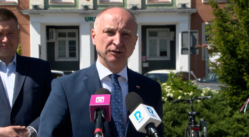 Prezydencki minister w Pile - grafika