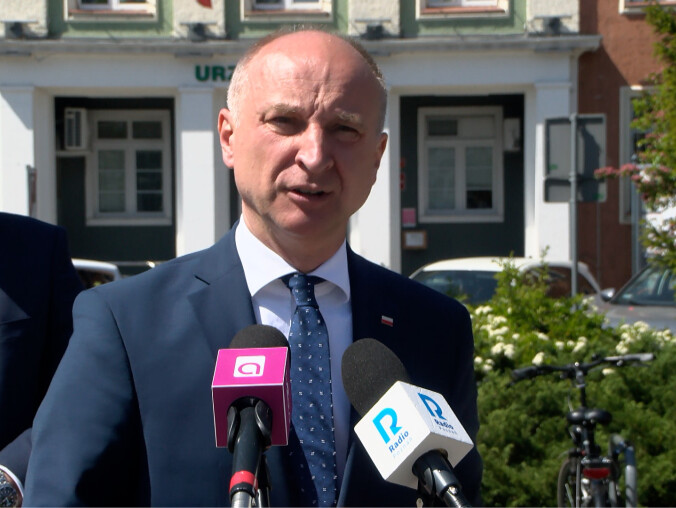 Prezydencki minister w Pile - grafika