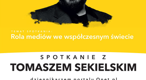 Tomasz Sekielski spotka się jutro z pilanami - grafika