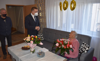 Bronisława Hałaburda z Piły skończyła sto lat 